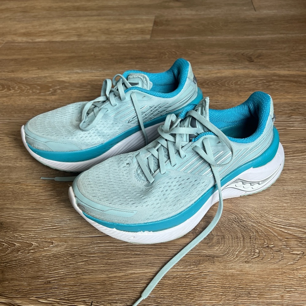 Women's Light Blue Athletic Shoes